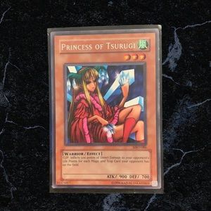 Vintage yugioh card princess of Tsurugi